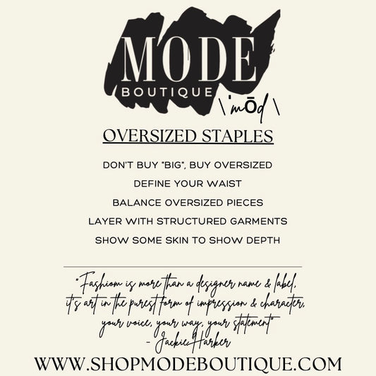 OVERSIZED STAPLES