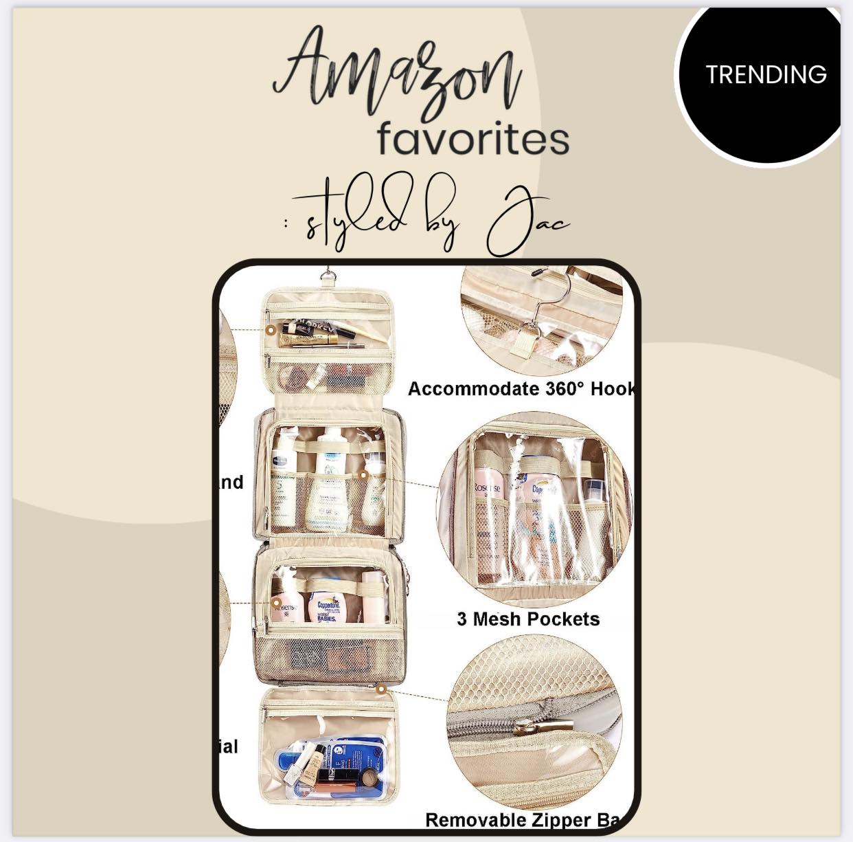 Travel Hanging Organizer