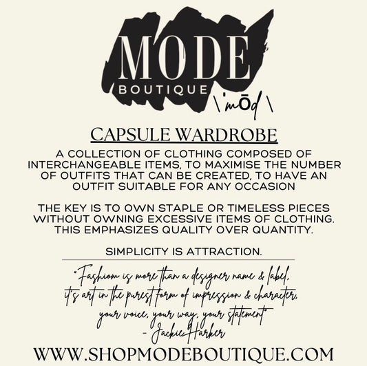 CAPSUAL WARDROBE